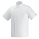 Giacca Cuoco Ottavio Bianco Microfibra M/Corte