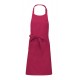 Grembiule Pettorina Cotone Fucsia