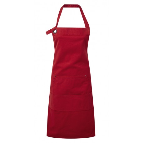 Grembiule Canvas Tasca Rosso