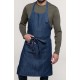 Grembiule Pettorina Jeans