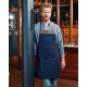 Grembiule Pettorina Espresso Blu/Marrone
