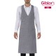 Grembiule Pettorina Reno Grigio