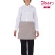 Grembiule Vita Corto Napoli Beige