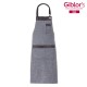 Grembiule Pettorina Tropez Grigio