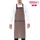 Grembiule Pettorina Tropez Marrone