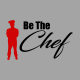 T-Shirt Chef Be The Chef Grigia
