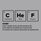 T-Shirt Organica Chef Chemics Grigia