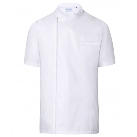 Giacca Cuoco Pull-Over M/Corte Bianco