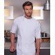Giacca Cuoco Pull-Over M/Corte Bianco