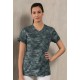 Giacca Cuoco Donna Alina Mesh Stretch Camouflage