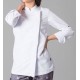 Giacca Cuoco Donna Miranda Microfibra Bianco