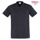 Giacca Cuoco Thiago Maniche Corte Nera