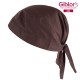 Bandana Cuoco Extra Marrone