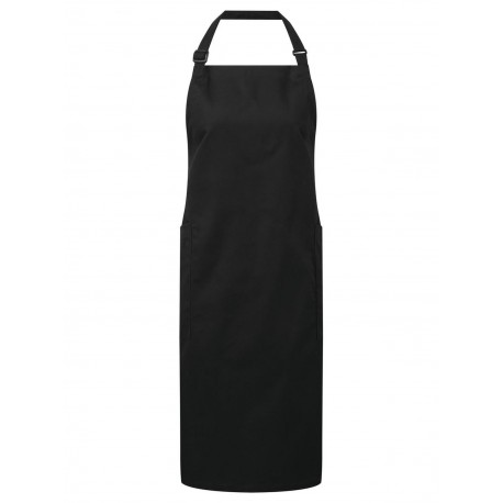 Grembiule Pettorina Fairtrade Nero