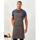 Grembiule Pettorina Fairtrade Grigio