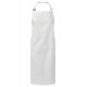 Grembiule Pettorina Fairtrade Bianco