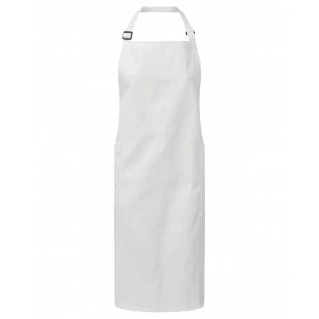 Grembiule Pettorina Fairtrade Bianco