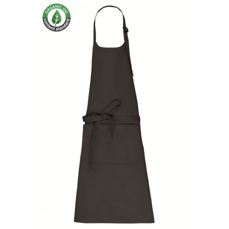 Grembiule Pettorina Bio Grigio