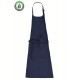 Grembiule Pettorina Bio Navy