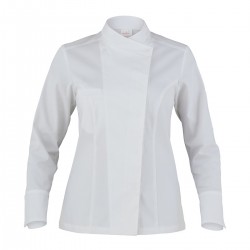 Giacca Cuoco Donna Nora Stretch Bianca