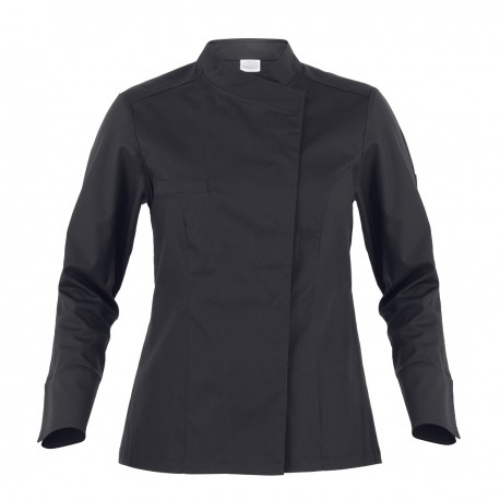 Giacca Cuoco Donna Nora Stretch Nera