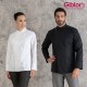 Giacca Cuoco Donna Nora Stretch Bianca