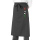 Grembiule Cuoco Nome Italia Nero