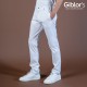 Pantaloni Jackie Tencel Stretch Bianco