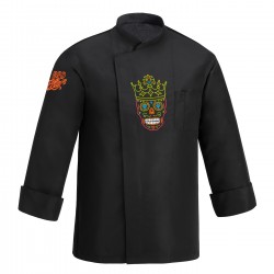 Giacca Cuoco Crown  Nera