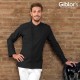 Giacca Cuoco Diego Microfibra Sorona Nera