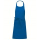 Grembiule Pettorina Policotone Blu Tropicale