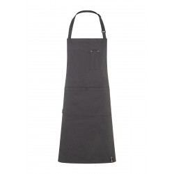 Grembiule Pettorina Rock Chef Nero