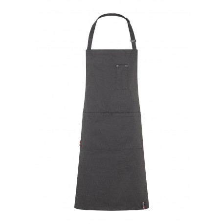 Grembiule Pettorina Rock Chef Nero