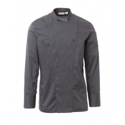 Giacca Cuoco Starred Mesh Grigia