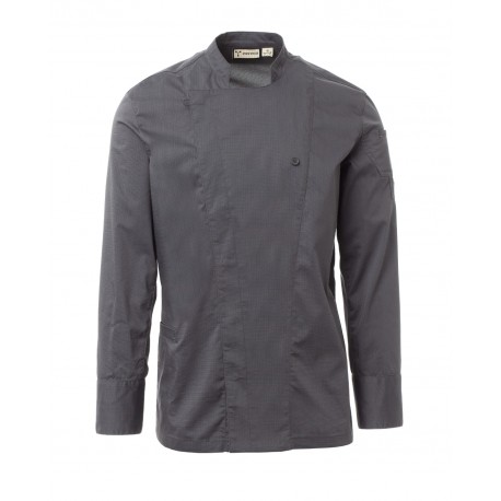Giacca Cuoco Starred Mesh Grigia