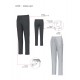 Pantalone Cook Mesh Nero