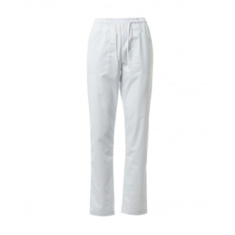 Pantalone Cook Lady Mesh Bianco