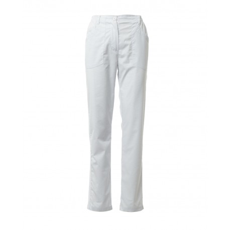 Pantalone Brigade Lady Mesh Bianco