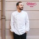 Giacca Cuoco Emanuel Tencel Bianca
